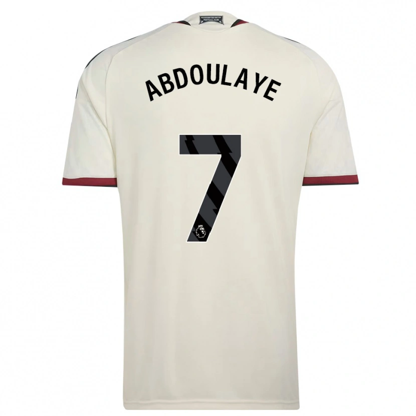 Danxen Mujer Camiseta Douka Nkoto #7 Beige Negro Rojo Equipación Tercera 2026/27 La Camisa México
