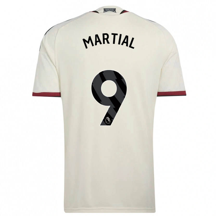 Danxen Mujer Camiseta Anthony Martial #9 Beige Negro Rojo Equipación Tercera 2026/27 La Camisa México