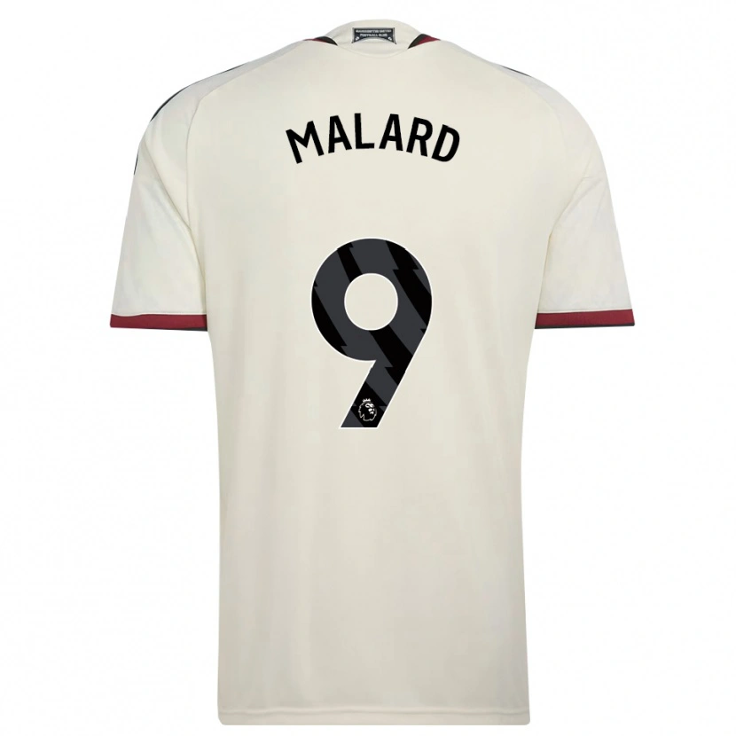 Danxen Mujer Camiseta Melvine Malard #9 Beige Negro Rojo Equipación Tercera 2026/27 La Camisa México