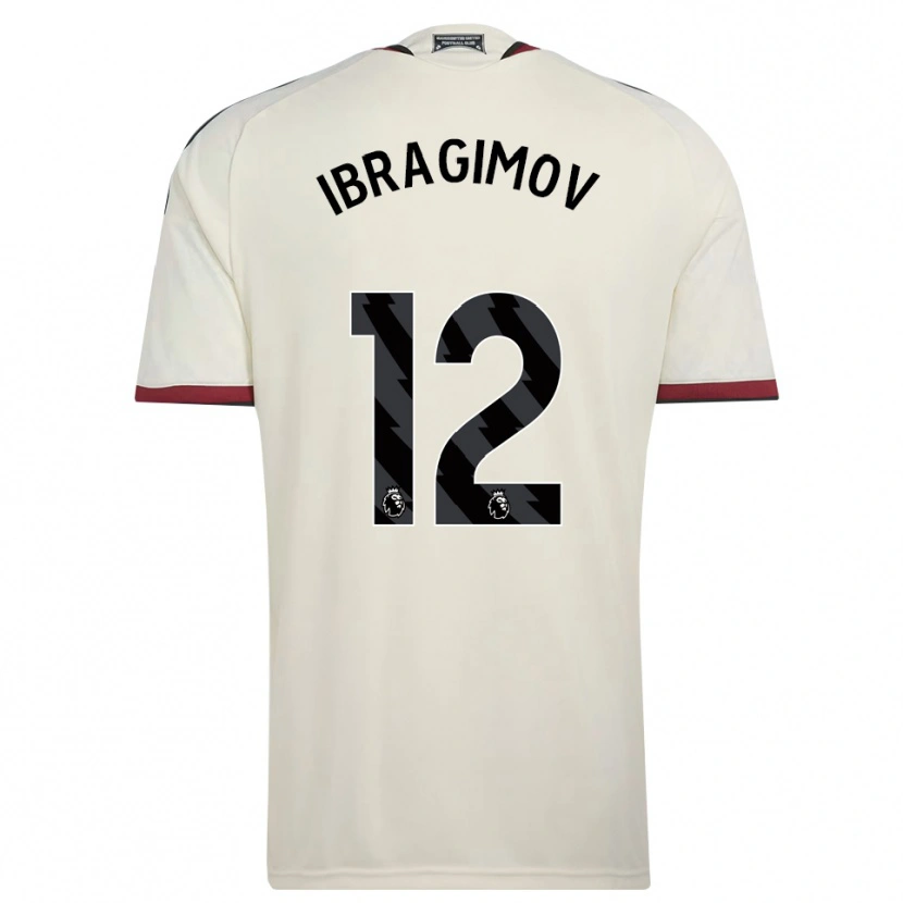 Danxen Mujer Camiseta Gazi Ibragimov #12 Beige Negro Rojo Equipación Tercera 2026/27 La Camisa México