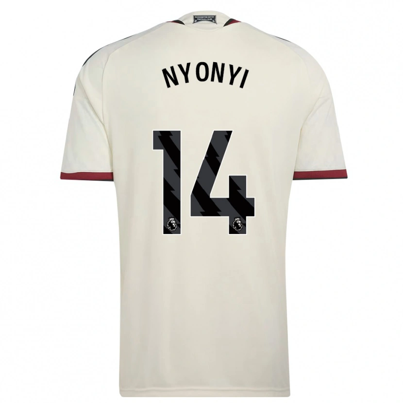Danxen Mujer Camiseta Brian Nyonyi #14 Beige Negro Rojo Equipación Tercera 2026/27 La Camisa México