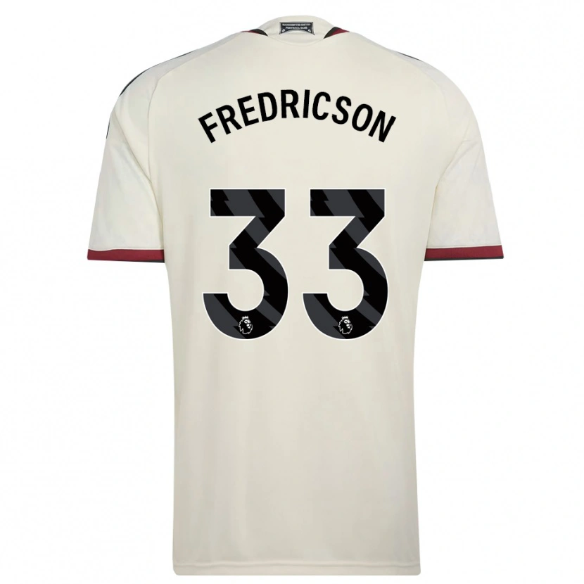 Danxen Mujer Camiseta Tyler Fredricson #33 Beige Negro Rojo Equipación Tercera 2026/27 La Camisa México