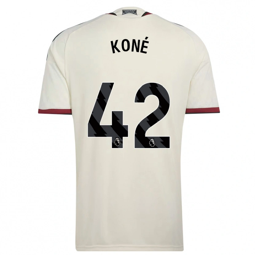 Danxen Mujer Camiseta Sékou Koné #42 Beige Negro Rojo Equipación Tercera 2026/27 La Camisa México