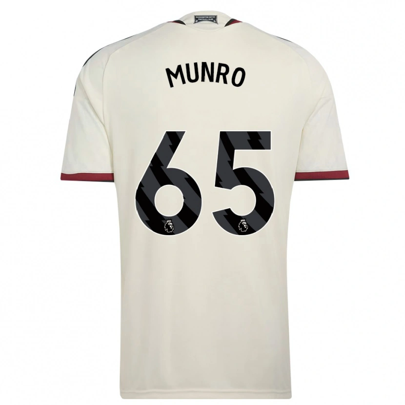 Danxen Mujer Camiseta Reece Munro #65 Beige Negro Rojo Equipación Tercera 2026/27 La Camisa México
