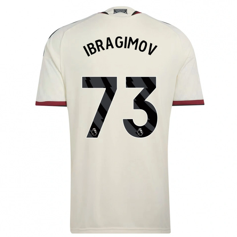 Danxen Mujer Camiseta Amir Ibragimov #73 Beige Negro Rojo Equipación Tercera 2026/27 La Camisa México