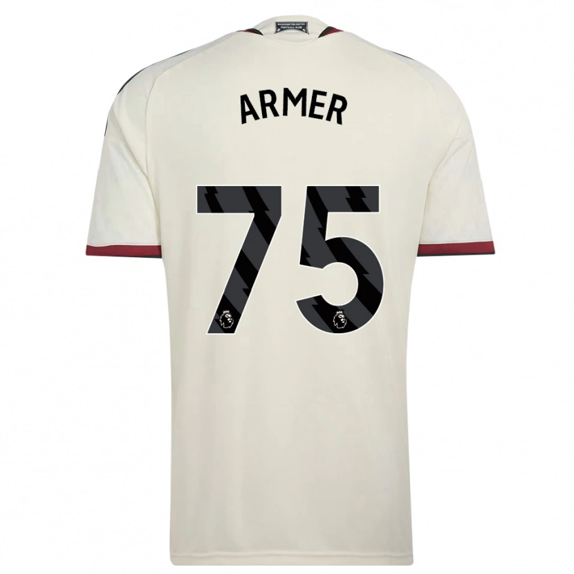 Danxen Mujer Camiseta Daniel Armer #75 Beige Negro Rojo Equipación Tercera 2026/27 La Camisa México