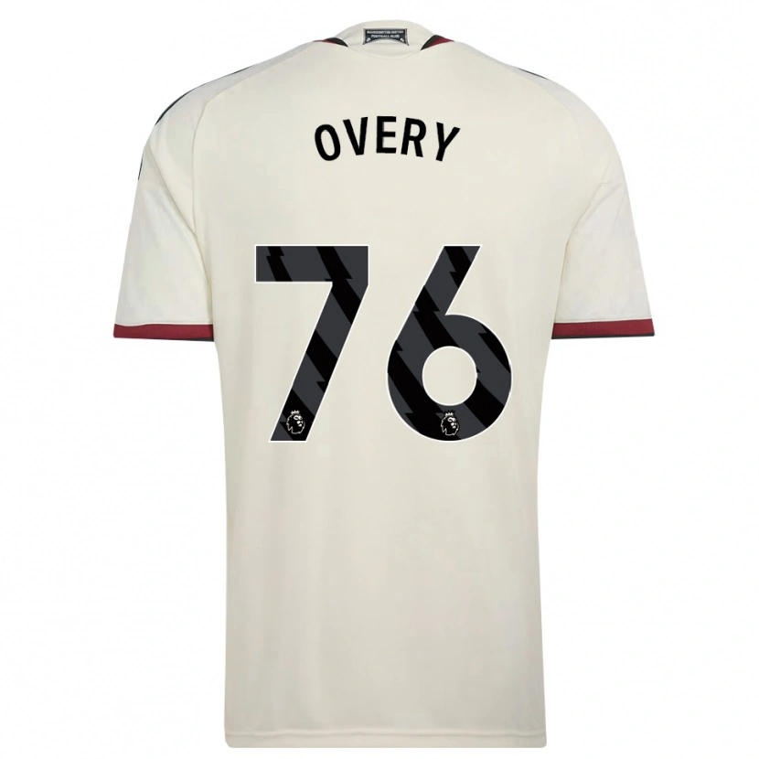 Danxen Mujer Camiseta James Overy #76 Beige Negro Rojo Equipación Tercera 2026/27 La Camisa México