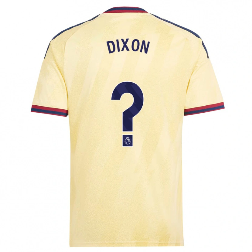 Danxen Mujer Camiseta Danny Dixon #0 Amarilloclaro Azulmedianoche Equipación Tercera 2026/27 La Camisa México