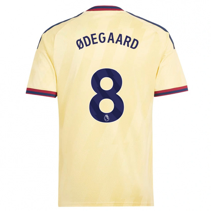 Danxen Mujer Camiseta Martin Ødegaard #8 Amarilloclaro Azulmedianoche Equipación Tercera 2026/27 La Camisa México