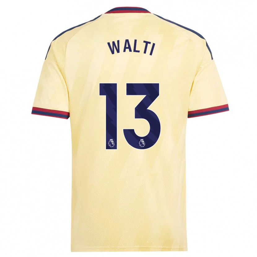 Danxen Mujer Camiseta Lia Walti #13 Amarilloclaro Azulmedianoche Equipación Tercera 2026/27 La Camisa México