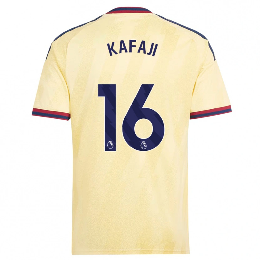 Danxen Mujer Camiseta Rosa Kafaji #16 Amarilloclaro Azulmedianoche Equipación Tercera 2026/27 La Camisa México