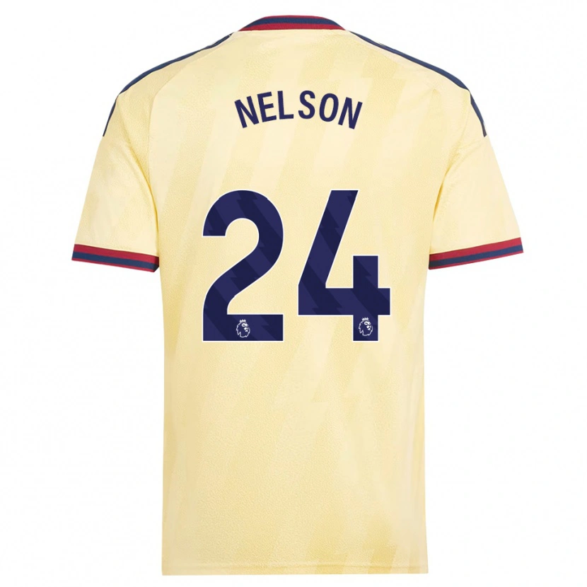 Danxen Mujer Camiseta Reiss Nelson #24 Amarilloclaro Azulmedianoche Equipación Tercera 2026/27 La Camisa México