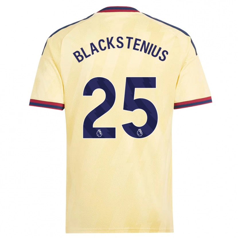 Danxen Mujer Camiseta Stina Blackstenius #25 Amarilloclaro Azulmedianoche Equipación Tercera 2026/27 La Camisa México
