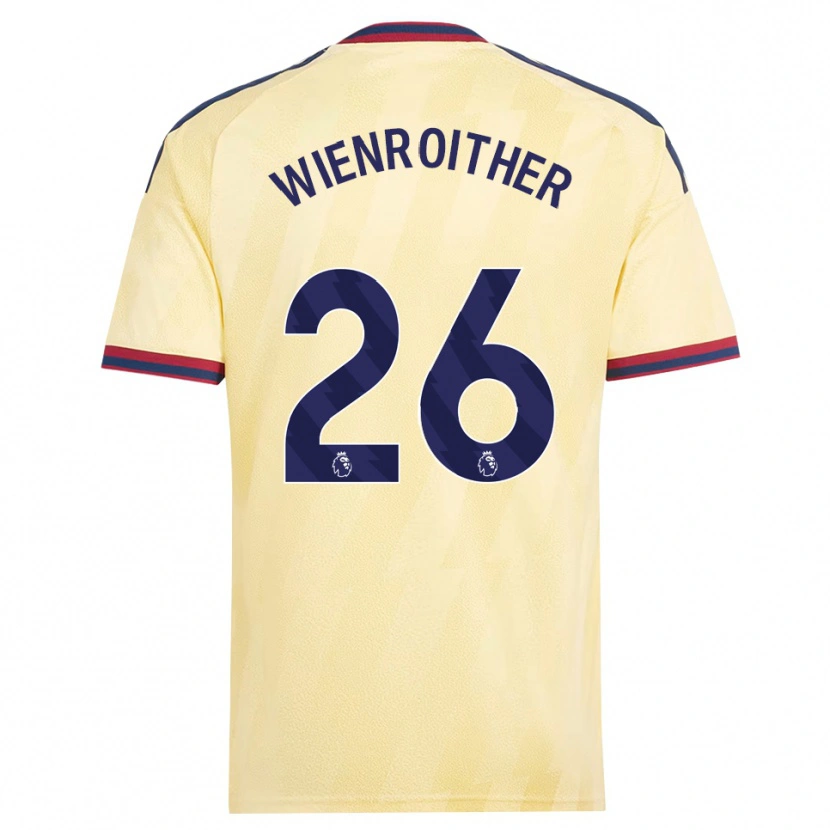 Danxen Mujer Camiseta Laura Wienroither #26 Amarilloclaro Azulmedianoche Equipación Tercera 2026/27 La Camisa México