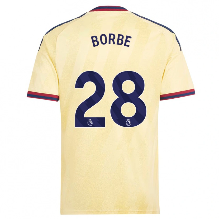 Danxen Mujer Camiseta Anneke Borbe #28 Amarilloclaro Azulmedianoche Equipación Tercera 2026/27 La Camisa México