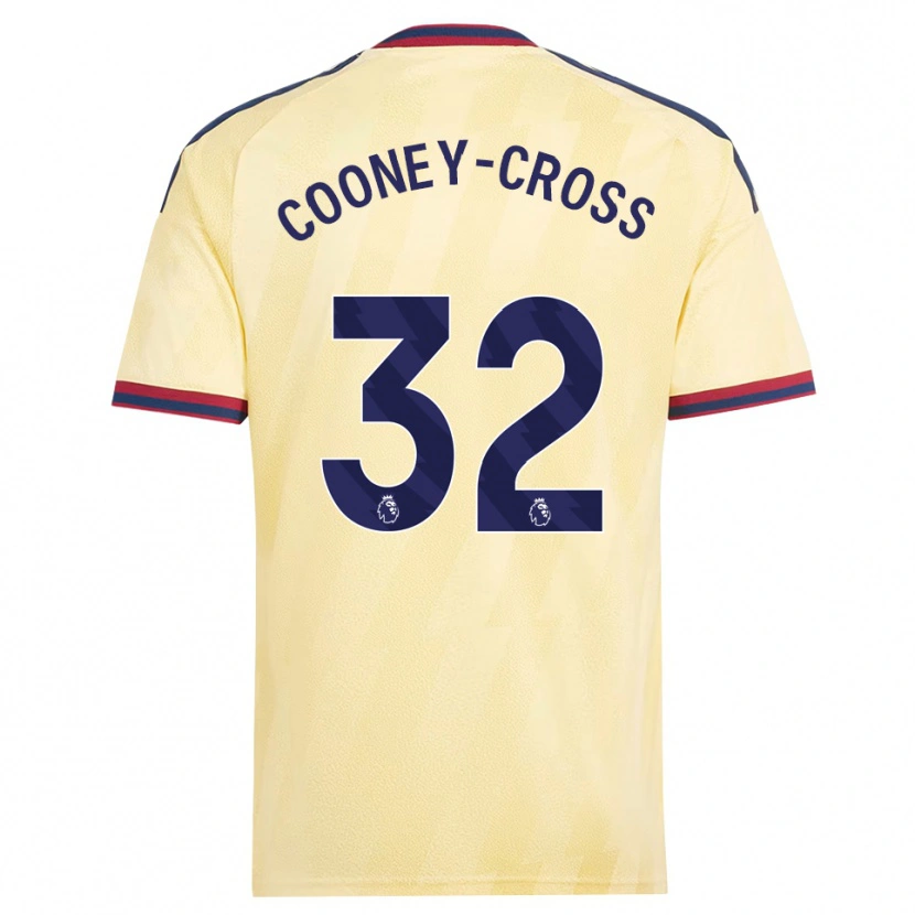 Danxen Mujer Camiseta Kyra Cooney-Cross #32 Amarilloclaro Azulmedianoche Equipación Tercera 2026/27 La Camisa México