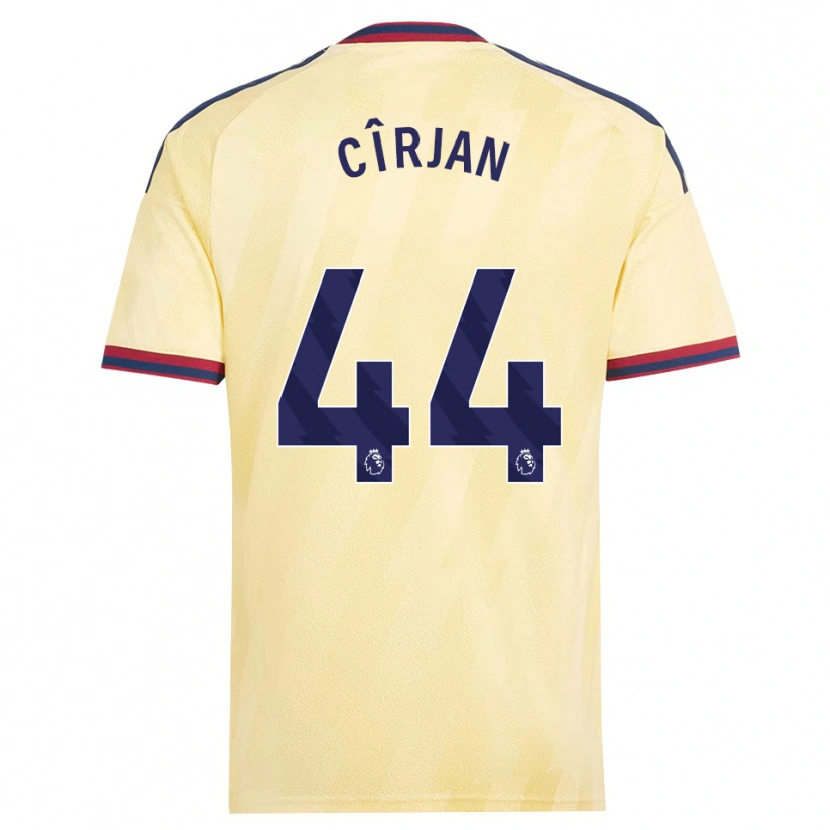 Danxen Mujer Camiseta Catalin Cîrjan #44 Amarilloclaro Azulmedianoche Equipación Tercera 2026/27 La Camisa México