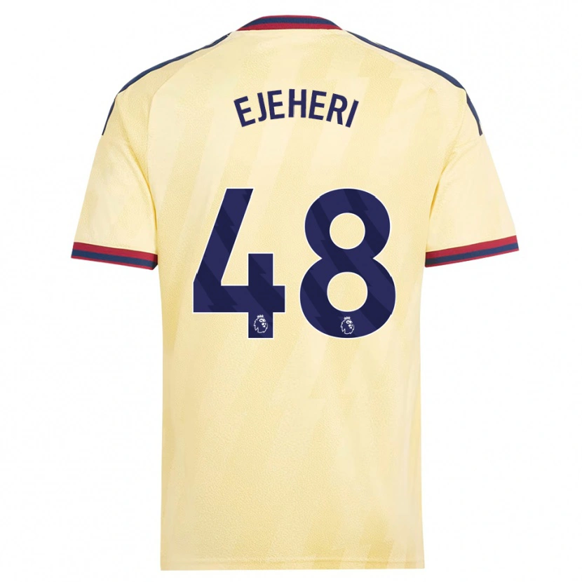 Danxen Mujer Camiseta Ovie Ejeheri #48 Amarilloclaro Azulmedianoche Equipación Tercera 2026/27 La Camisa México
