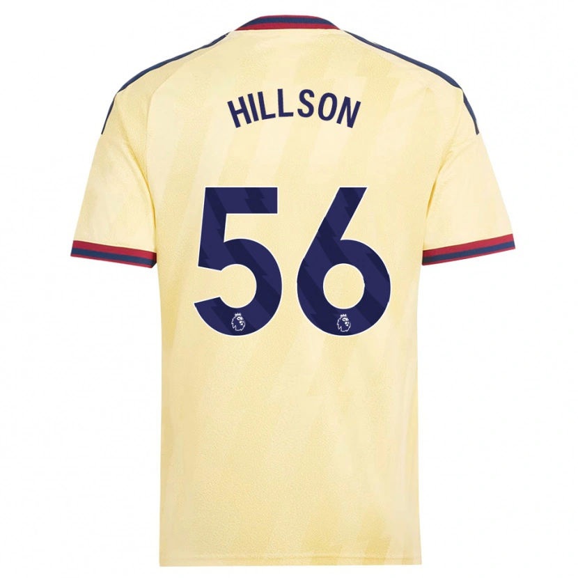 Danxen Mujer Camiseta James Hillson #56 Amarilloclaro Azulmedianoche Equipación Tercera 2026/27 La Camisa México