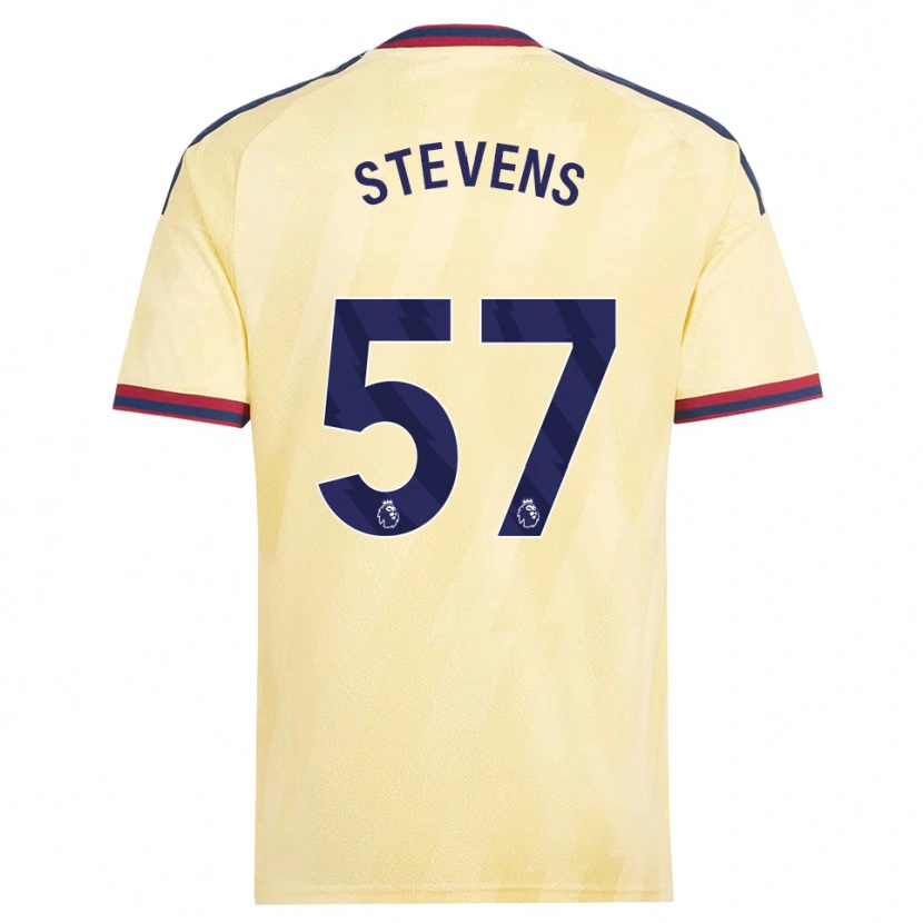Danxen Mujer Camiseta Archie Stevens #57 Amarilloclaro Azulmedianoche Equipación Tercera 2026/27 La Camisa México