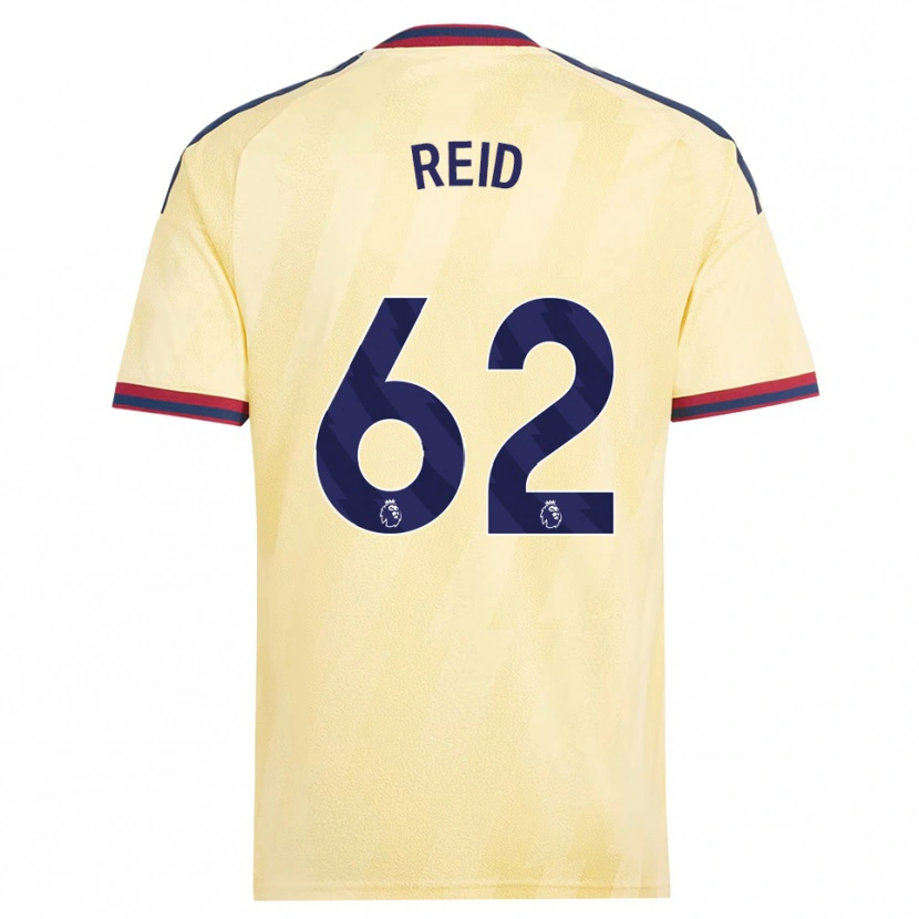 Danxen Mujer Camiseta Katie Reid #62 Amarilloclaro Azulmedianoche Equipación Tercera 2026/27 La Camisa México