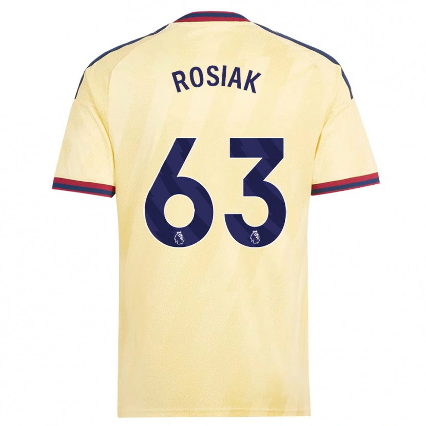 Danxen Mujer Camiseta Michal Rosiak #63 Amarilloclaro Azulmedianoche Equipación Tercera 2026/27 La Camisa México