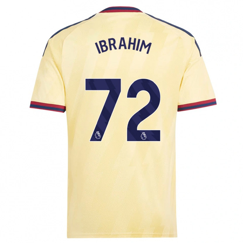 Danxen Mujer Camiseta Ife Ibrahim #72 Amarilloclaro Azulmedianoche Equipación Tercera 2026/27 La Camisa México