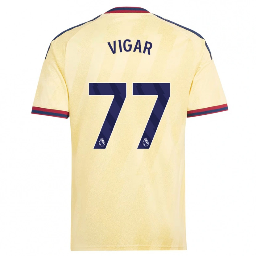 Danxen Mujer Camiseta Billy Vigar #77 Amarilloclaro Azulmedianoche Equipación Tercera 2026/27 La Camisa México