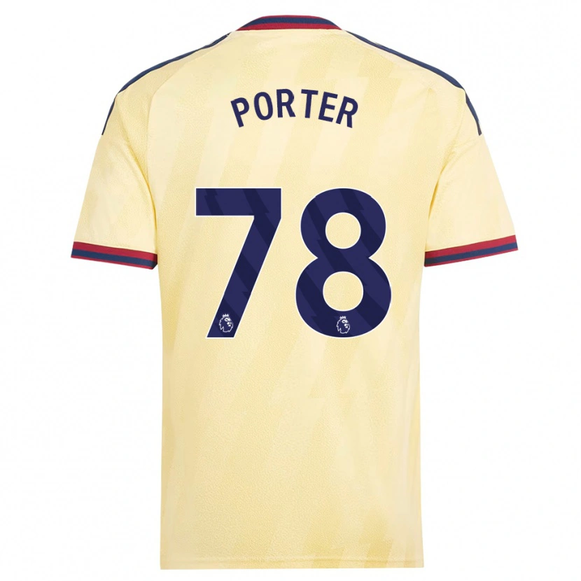 Danxen Mujer Camiseta Jack Porter #78 Amarilloclaro Azulmedianoche Equipación Tercera 2026/27 La Camisa México