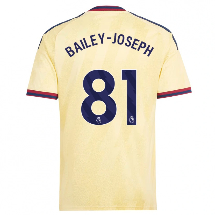 Danxen Mujer Camiseta Brando Bailey-Joseph #81 Amarilloclaro Azulmedianoche Equipación Tercera 2026/27 La Camisa México