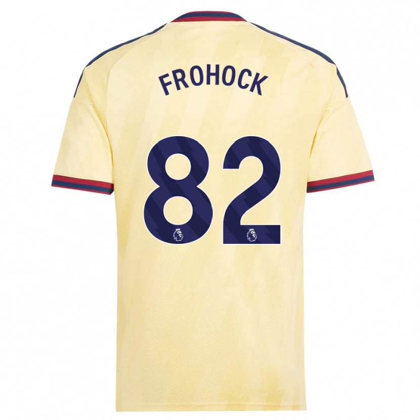 Danxen Mujer Camiseta Marley Frohock #82 Amarilloclaro Azulmedianoche Equipación Tercera 2026/27 La Camisa México