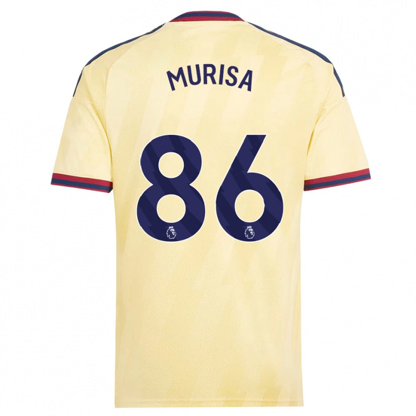 Danxen Mujer Camiseta Teshaun Murisa #86 Amarilloclaro Azulmedianoche Equipación Tercera 2026/27 La Camisa México