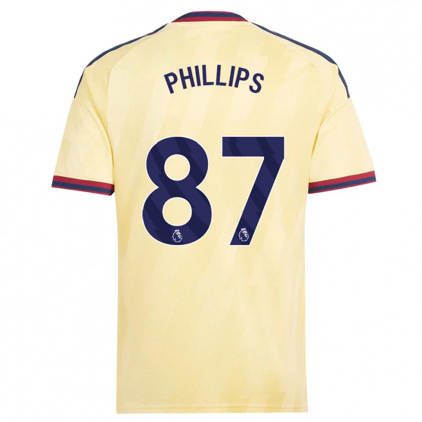 Danxen Mujer Camiseta Bowen Phillips #87 Amarilloclaro Azulmedianoche Equipación Tercera 2026/27 La Camisa México