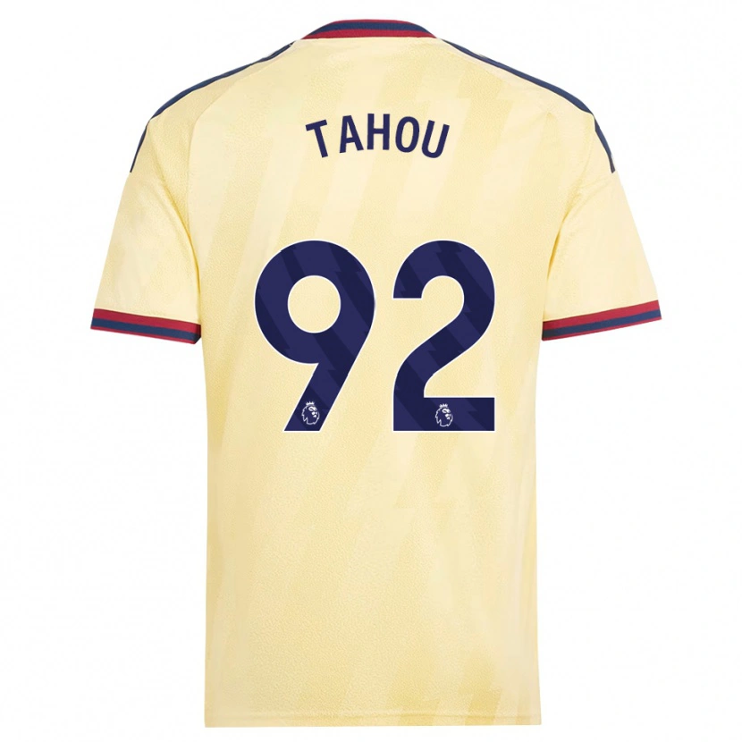 Danxen Mujer Camiseta Joshua Tahou #92 Amarilloclaro Azulmedianoche Equipación Tercera 2026/27 La Camisa México