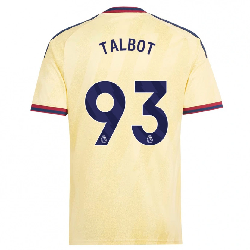 Danxen Mujer Camiseta Jack Talbot #93 Amarilloclaro Azulmedianoche Equipación Tercera 2026/27 La Camisa México