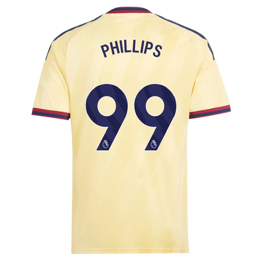 Danxen Mujer Camiseta Charlie Phillips #99 Amarilloclaro Azulmedianoche Equipación Tercera 2026/27 La Camisa México