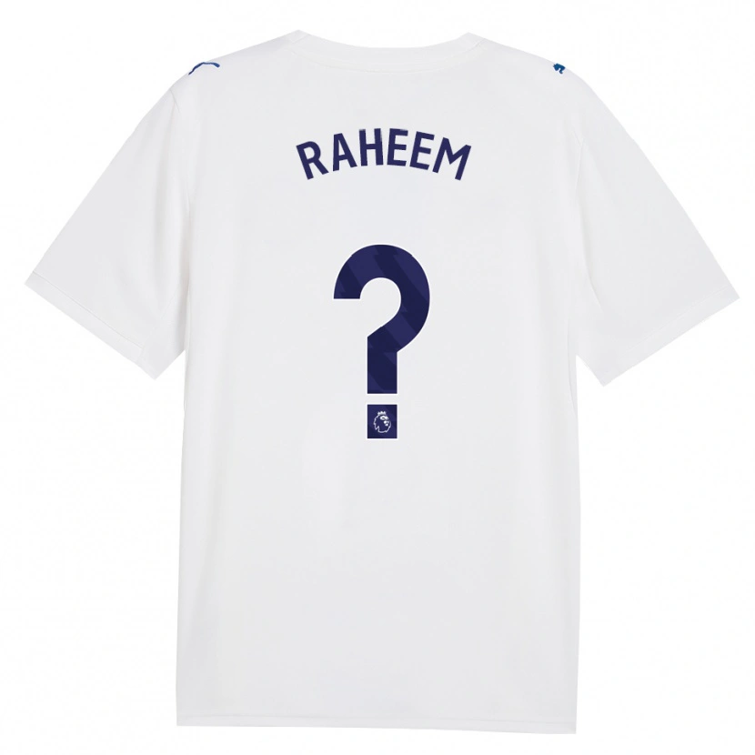 Danxen Mujer Camiseta Tolani Raheem #0 Azulmarino Blanco Equipación Tercera 2026/27 La Camisa México
