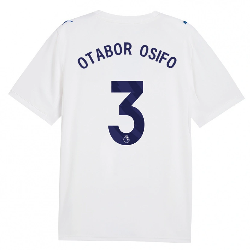 Danxen Mujer Camiseta Prince Otabor Osifo #3 Azulmarino Blanco Equipación Tercera 2026/27 La Camisa México