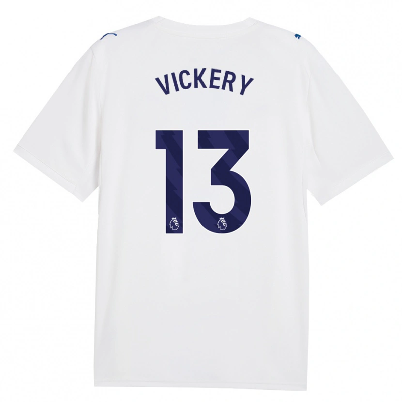 Danxen Mujer Camiseta Ben Vickery #13 Azulmarino Blanco Equipación Tercera 2026/27 La Camisa México