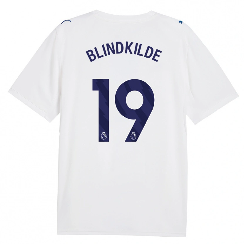 Danxen Mujer Camiseta Laura Blindkilde Brown #19 Azulmarino Blanco Equipación Tercera 2026/27 La Camisa México