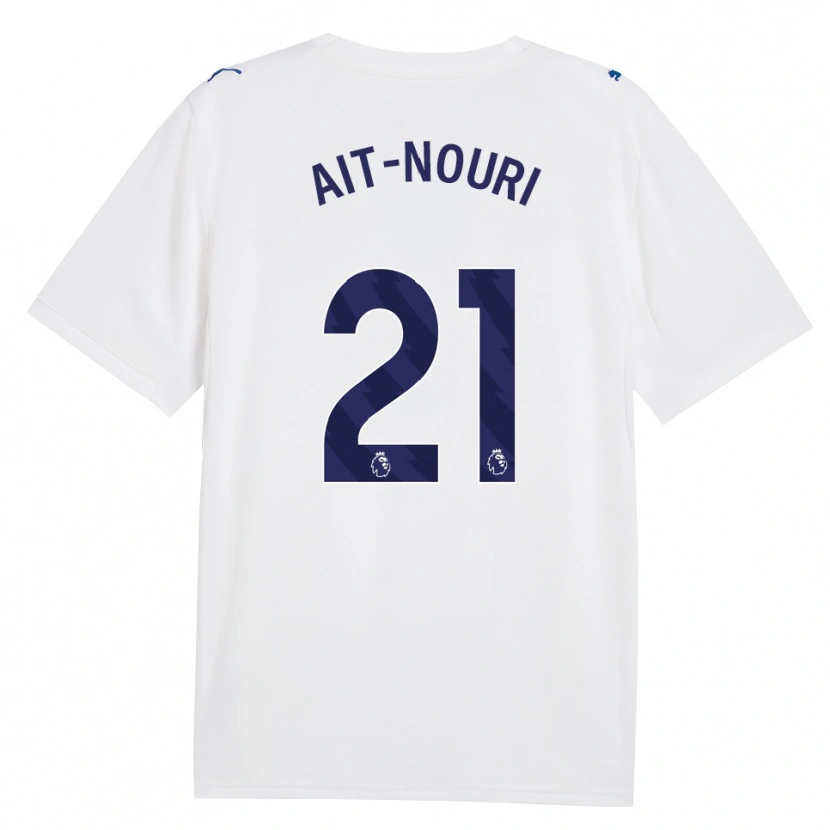 Danxen Mujer Camiseta Rayan Aït-Nouri #21 Azulmarino Blanco Equipación Tercera 2026/27 La Camisa México
