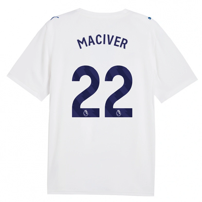 Danxen Mujer Camiseta Sandy Maciver #22 Azulmarino Blanco Equipación Tercera 2026/27 La Camisa México
