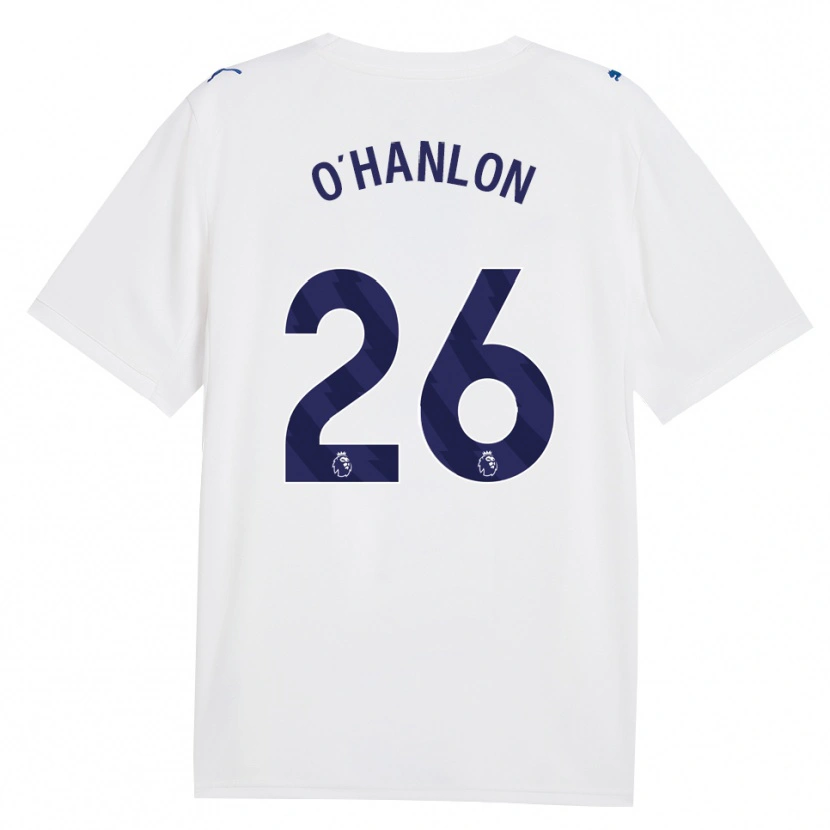 Danxen Mujer Camiseta Tara O'hanlon #26 Azulmarino Blanco Equipación Tercera 2026/27 La Camisa México
