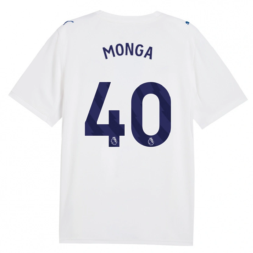 Danxen Mujer Camiseta Jeremy Monga #40 Azulmarino Blanco Equipación Tercera 2026/27 La Camisa México