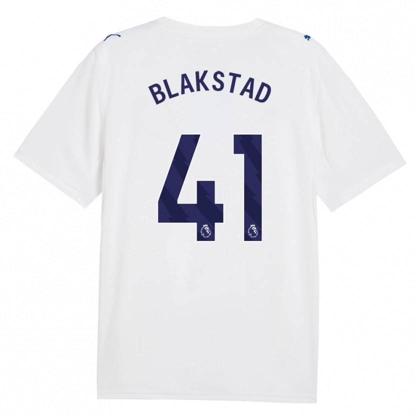Danxen Mujer Camiseta Julie Blakstad #41 Azulmarino Blanco Equipación Tercera 2026/27 La Camisa México
