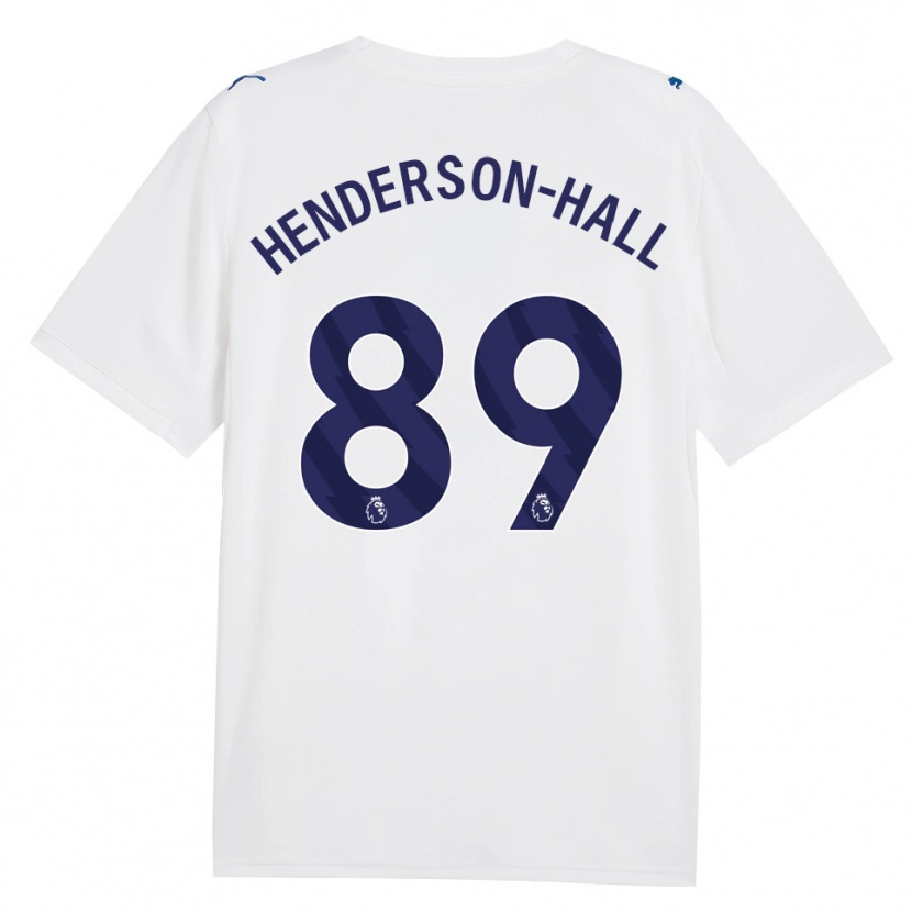 Danxen Mujer Camiseta Matty Henderson-Hall #89 Azulmarino Blanco Equipación Tercera 2026/27 La Camisa México