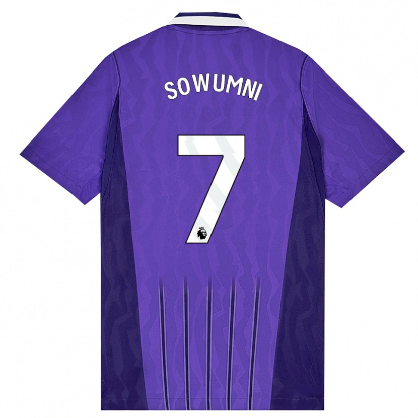 Danxen Mujer Camiseta Elisha Sowunmi #7 Púrpura Blanco Equipación Tercera 2026/27 La Camisa México