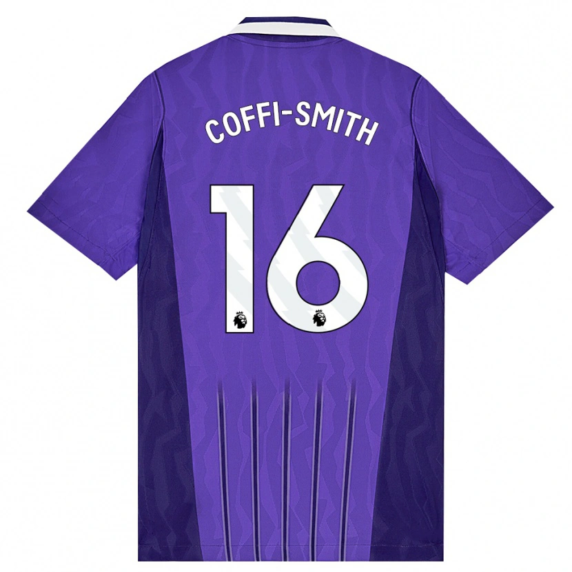 Danxen Mujer Camiseta Courtney Coffi-Smith #16 Púrpura Blanco Equipación Tercera 2026/27 La Camisa México