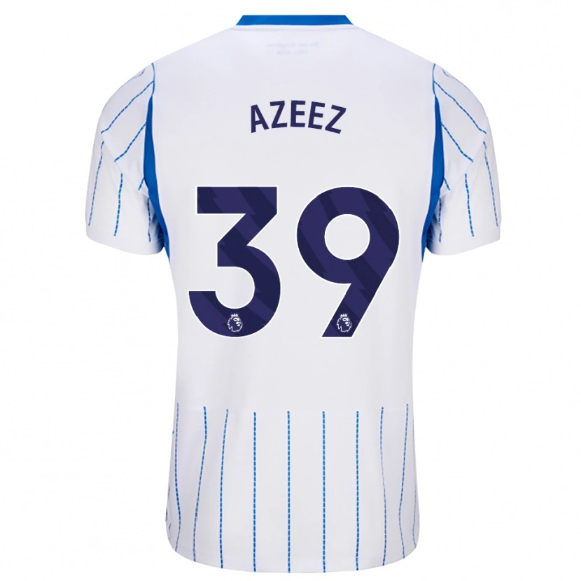Danxen Mujer Camiseta Femi Azeez #39 Azuldodger Blanco 2ª Equipación 2026/27 La Camisa México