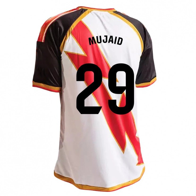 Danxen Niño Camiseta Mujaid Sadick #29 Negro Rojo Blanco Oro 1ª Equipación 2026/27 La Camisa México